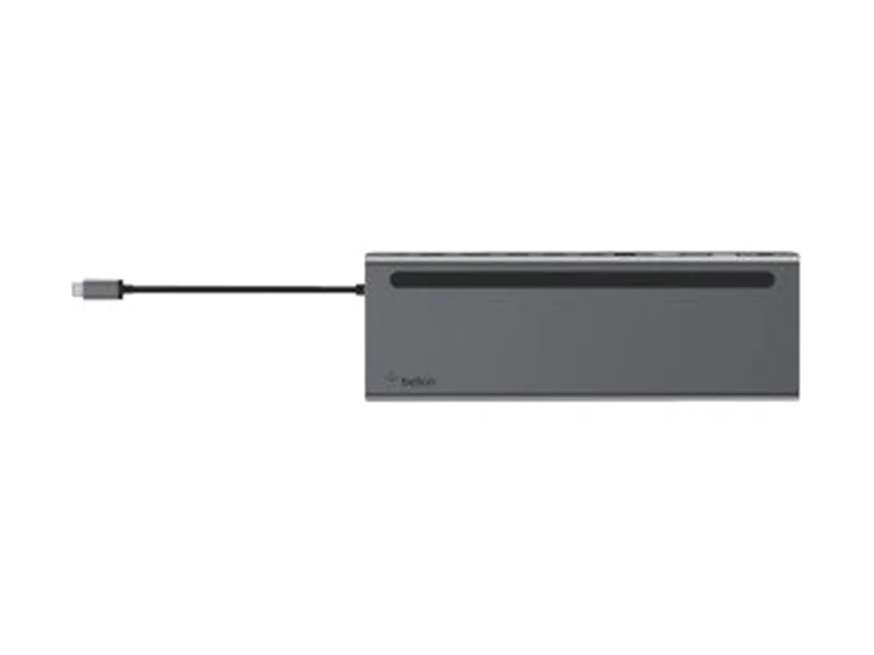 Belkin CONNECT 11-in-1 - Multiport-Dock - USB-C - VGA, HDMI, DP - 1GbE Belkin CONNECT 11-in-1 - Multiport-Dock - USB-C - VGA, HDMI, DP - 1GbE