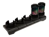 Zebra Five-Slot ShareCradle - Handheld-Ladestation - Ausgangsanschlüsse: 5 - für Symbol TC70; Zebra TC70, TC70X, TC72, TC75, TC75X, TC77