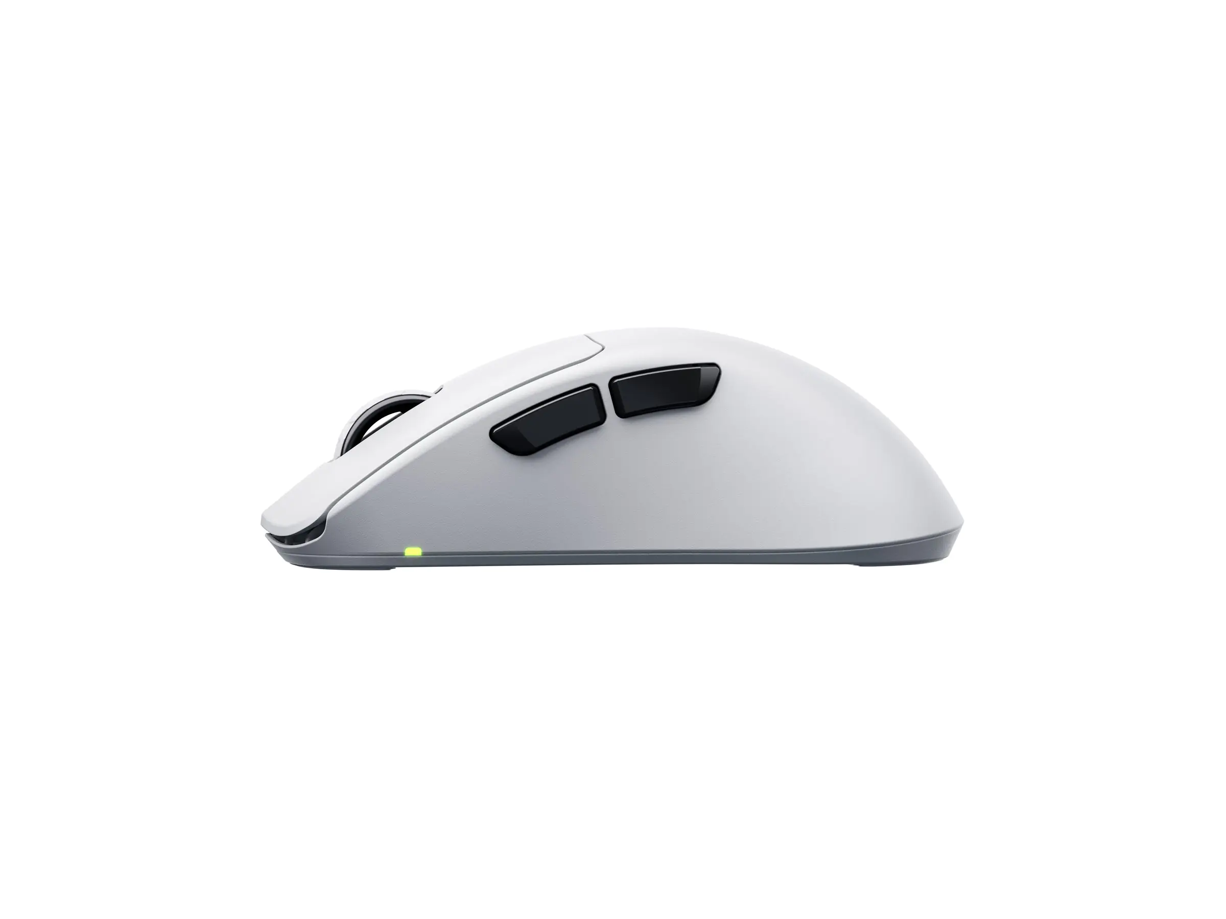 Cherry Xtrfy M64 Pro - Maus - ergonomisch - optisch - 5 Tasten - kabellos - 2.4 GHz - kabelloser Empfänger (USB) CX-M64W-PRO-WHITE