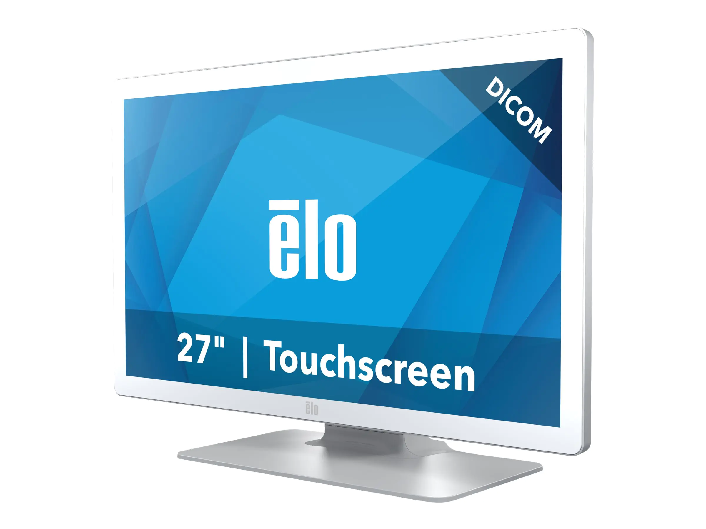 Elo 2703LM - Medical Grade - LCD-Monitor - 68.58 cm (27") - Touchscreen - 1920 x 1080 Full HD (1080p) @ 60 Hz - 300 cd/m² - 1000:1 - 14 ms - HDMI, VGA - Lautsprecher - weiß