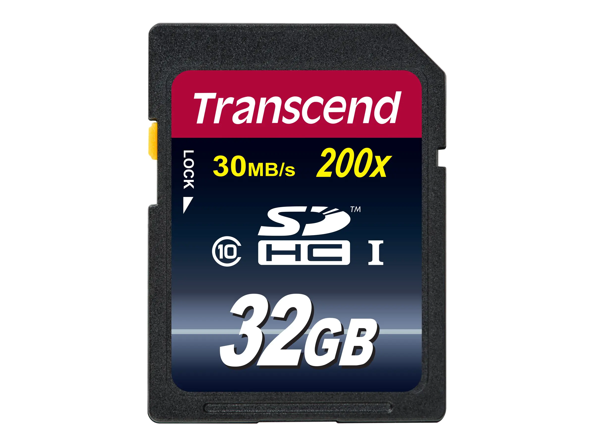 Transcend Flash-Speicherkarte - 32 GB - Class TS32GSDHC10