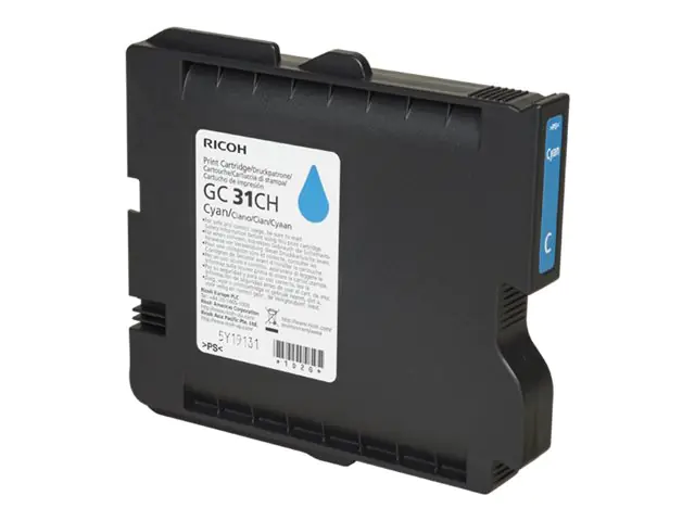 Ricoh - Hohe Ergiebigkeit - Cyan - Original - Tintenpatrone - für Ricoh Aficio GX e5550N, Aficio GX e7700N