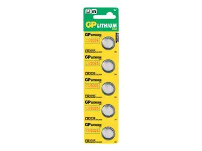 GP Lithium Coin - Batterie CR2025 - Li