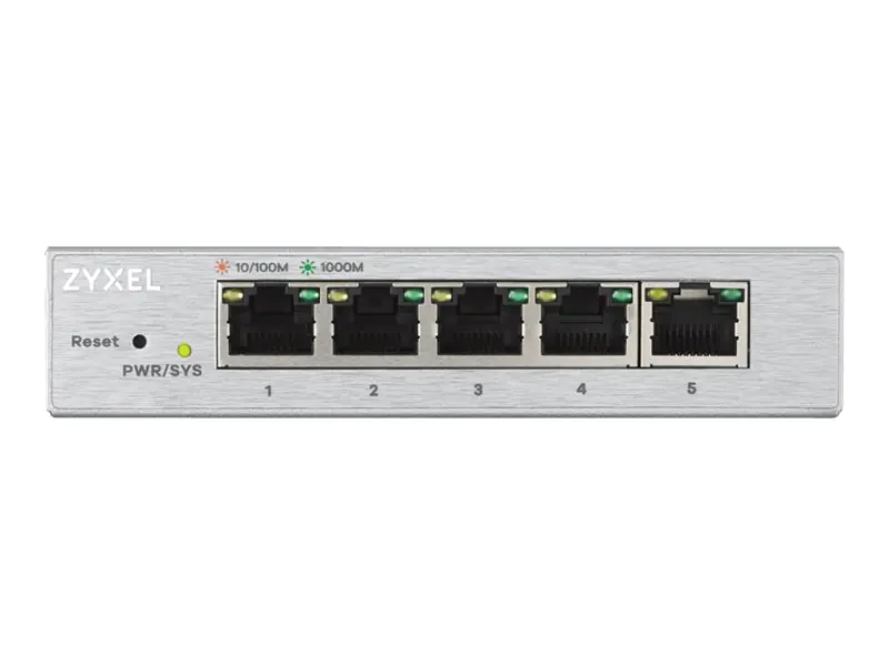 ZyXEL GS1200-5 - Switch - managed - 5 x 10/100/1000 GS1200-5-EU0101F