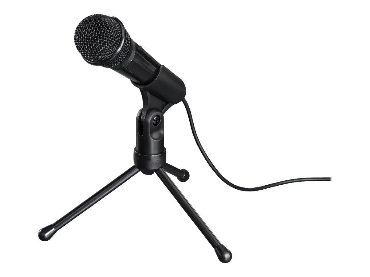 Hama "MIC-P35 Allround" - Mikrofon - Schwarz