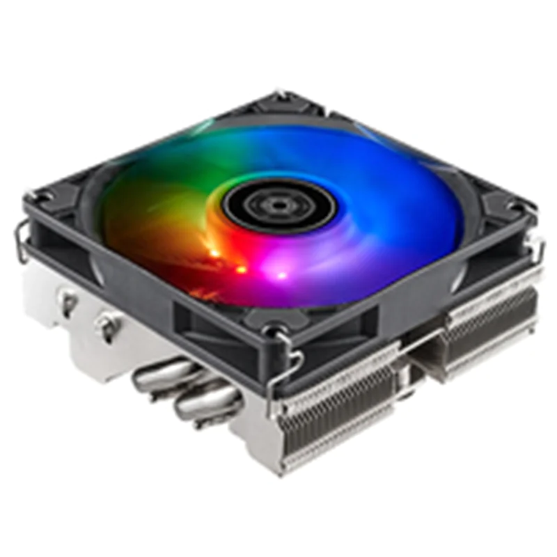 SilverStone Hydrogon H90 ARGB, Ventilator, 9,2 cm, 500 RPM, 2600 RPM, 45,73 cfm, Schwarz SST-HYH90-ARGB
