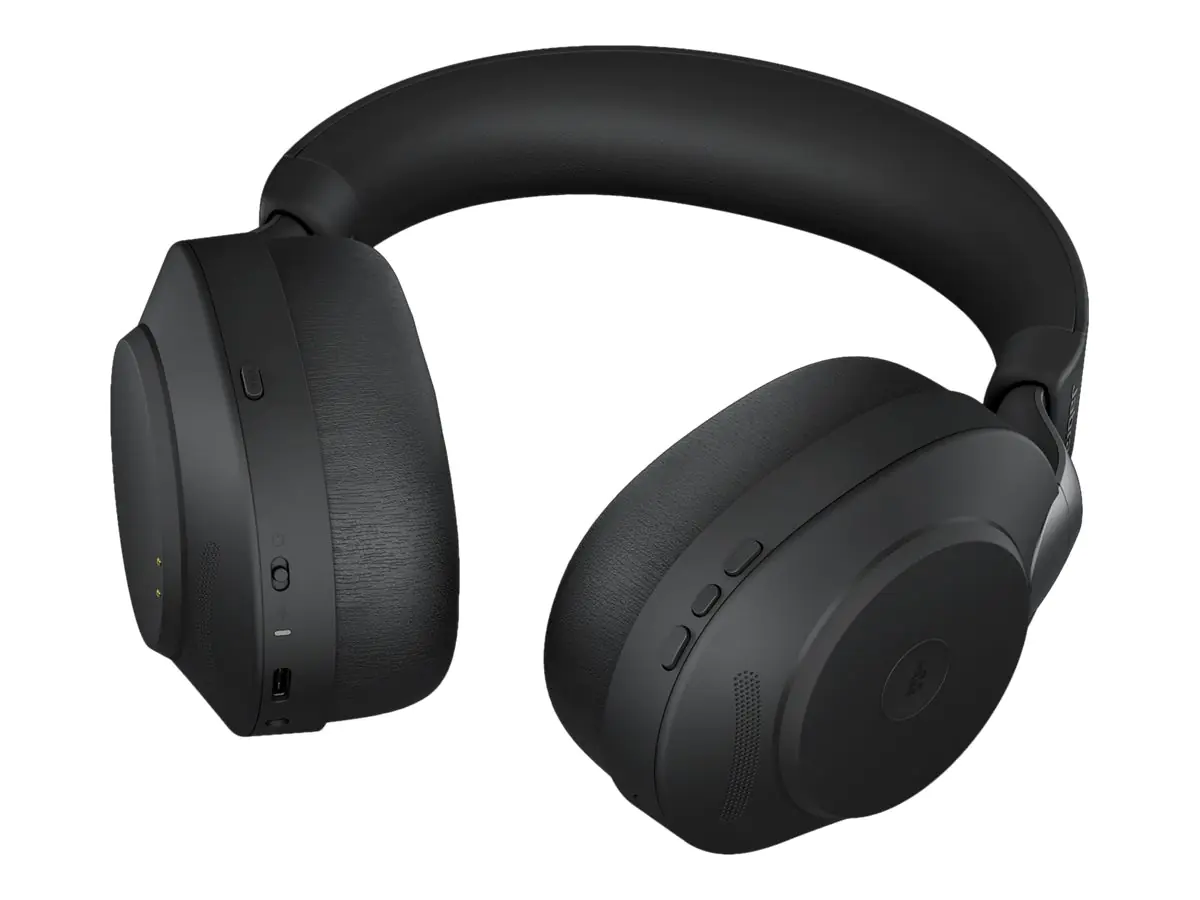 Jabra Evolve2 85 MS Stereo - Headset - ohrumschließend - Bluetooth - kabellos, kabelgebunden - aktive Rauschunterdrückung - 3,5 mm Stecker - Geräuschisolierung - Schwarz - Zertifiziert für Microsoft Teams Jabra Evolve2 85 MS Stereo - Headset - ohrumschließend - Bluetooth - kabellos, kabelgebunden - aktive Rauschunterdrückung - 3,5 mm Stecker - Geräuschisolierung - Schwarz - Zertifiziert für Microsoft Teams