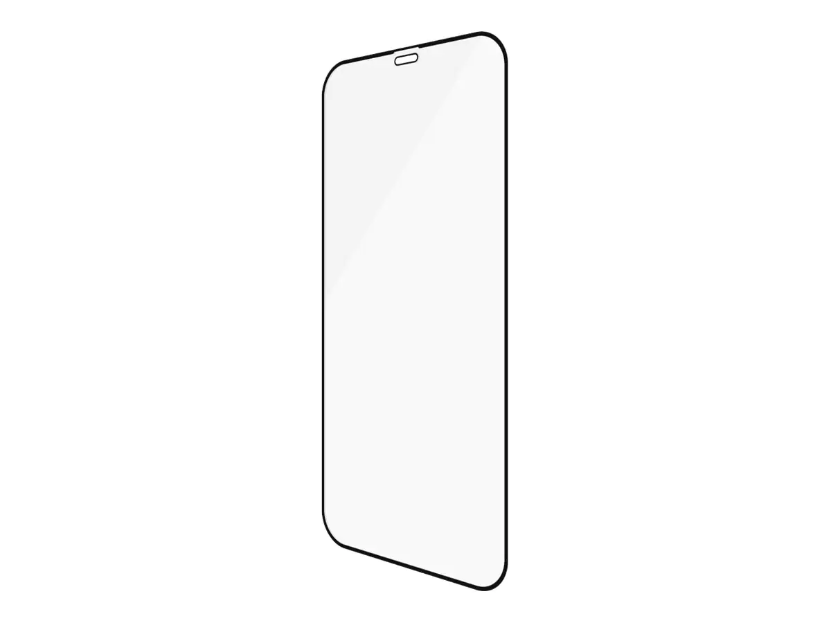 PanzerGlass - Bildschirmschutz für Handy - Glas - 6.1" - Rahmenfarbe schwarz - für Apple iPhone 12, 12 Pro