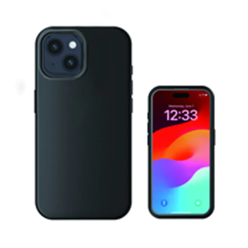4smarts 540579, Cover, Apple, iPhone 15, 15,5 cm (6.1"), Schwarz