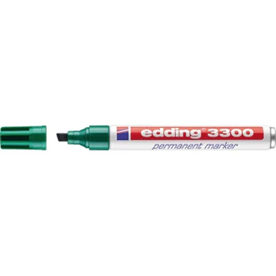 EDDING 3300 - Grün - - Weiß - Kunststoff - 5 mm - 10 Stück e - Bürokleinmaterial 4-3300004