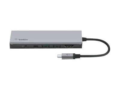 Belkin CONNECT USB-C 7-in-1 Multiport Adapter AVC009BTSGY