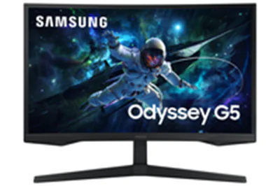 Samsung Odyssey G5 S27CG552EU - G55C Series - LED-Monitor - Gaming - gebogen - 68.6 cm (27") - 2560 x 1440 QHD @ 165 Hz - VA - 300 cd/m² - 2500:1 - HDR10 - 1 ms - HDMI, DisplayPort - Schwarz Samsung Odyssey G5 S27CG552EU - G55C Series - LED-Monitor - Gaming - gebogen - 68.6 cm (27") - 2560 x 1440 QHD @ 165 Hz - VA - 300 cd/m² - 2500:1 - HDR10 - 1 ms - HDMI, DisplayPort - Schwarz