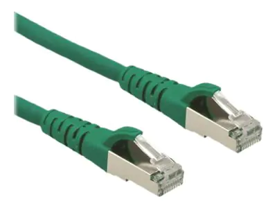 Roline - Patch-Kabel - RJ-45 (M) bis RJ-45 (M) - 1 m - SFTP, PiMF - CAT 6a - grün Roline - Patch-Kabel - RJ-45 (M) bis RJ-45 (M) - 1 m - SFTP, PiMF - CAT 6a - grün