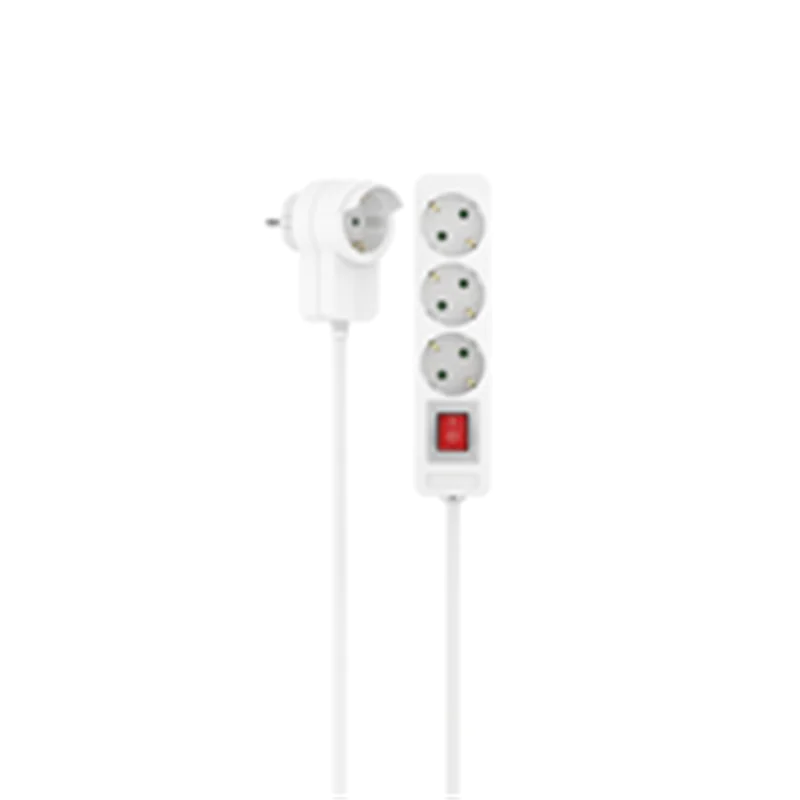 Hama Steckdosenleiste - Wechselstrom 250 V - 3680 watt - Eingabe, Eingang Typ F - Ausgangsanschlüsse: 4 (Typ F) 00223081