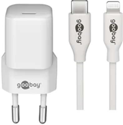 Goobay 61084, Drinnen, AC, 12 V, 1 m, Weiß