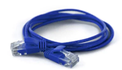 WANTEC 7240, 0,2 m, Cat6a, U/UTP (UTP), RJ-45, RJ-45, Blau