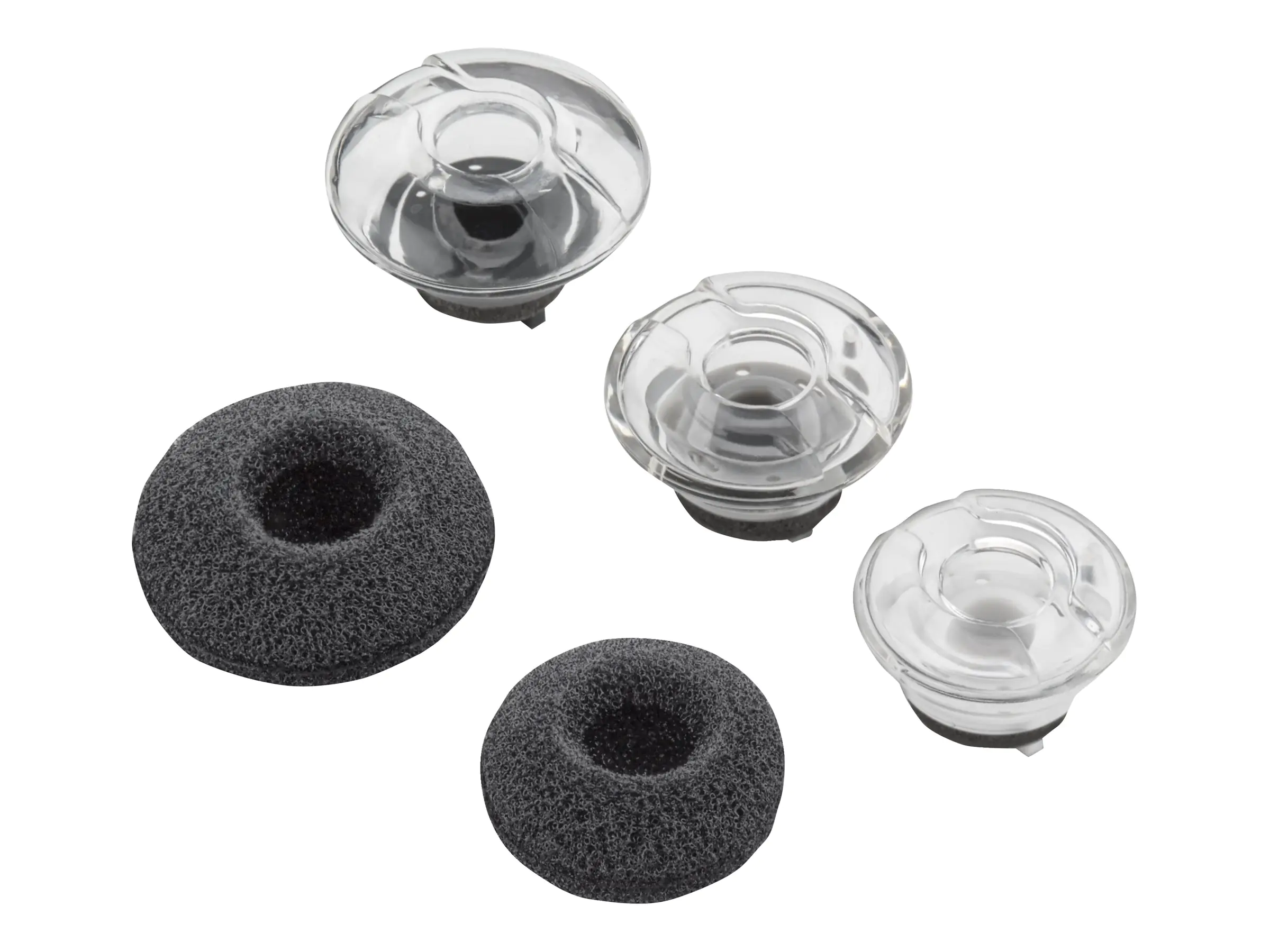 Poly - Ohrhörer-Satz für Headset - klein - Schwarz (Packung mit 3) Poly - Ohrhörer-Satz für Headset - klein - Schwarz (Packung mit 3)
