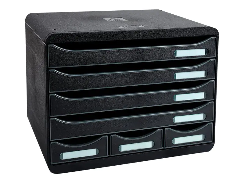 Exacompta Schubladenbox STORE-BOX MINI 307714D 7Schübe schwarz