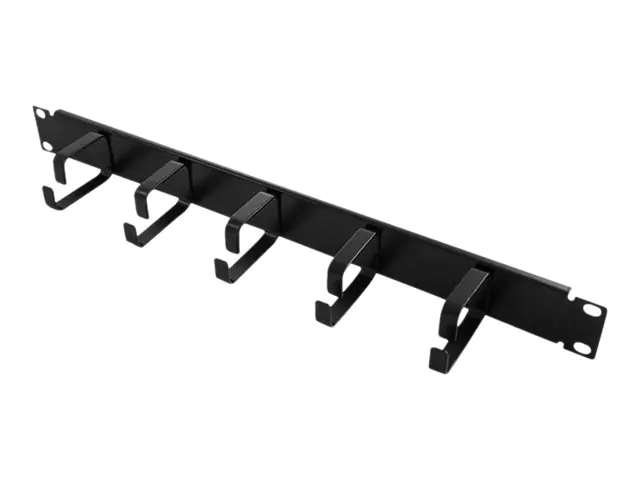 LogiLink - Kabelmanagementleiste - Schwarz, RAL 9005 - 1U - 48.3 cm (19") - für P/N: D42E88B