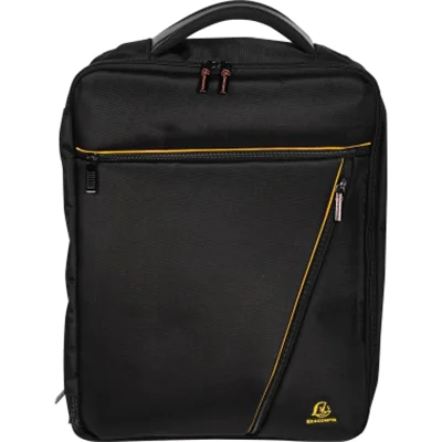 Exacompta Notebooktasche Exactive® Dual Außenmaße: 32 x 49 x 11 cm (B x H x T) Polyester schwarz/orange Exacompta Notebooktasche Exactive® Dual Außenmaße: 32 x 49 x 11 cm (B x H x T) Polyester schwarz/orange