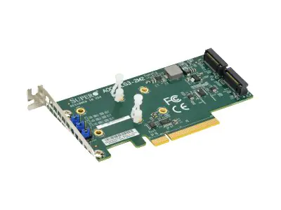 Supermicro AOC-SLG3-2M2 - Schnittstellenadapter AOC-SLG3-2M2-O