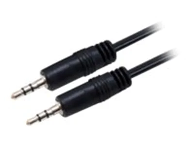 Equip Life - Audiokabel - mini-phone stereo 3.5 mm männlich zu mini-phone stereo 3.5 mm männlich - 2.5 m - Schwarz
