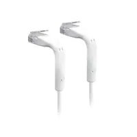 UbiQuiti UniFi - Patch-Kabel - RJ-45 (M) zu RJ-45 (M) - 30 cm - 3 mm - CAT 6 - geschirmt - weiß