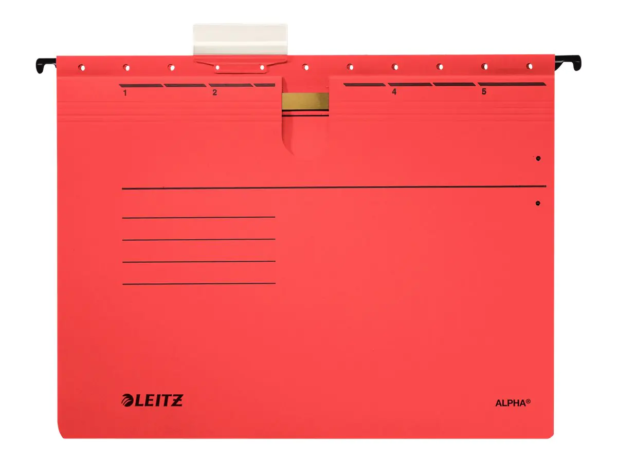 Leitz Hängehefter 19843025 rot 5 St./Pack.