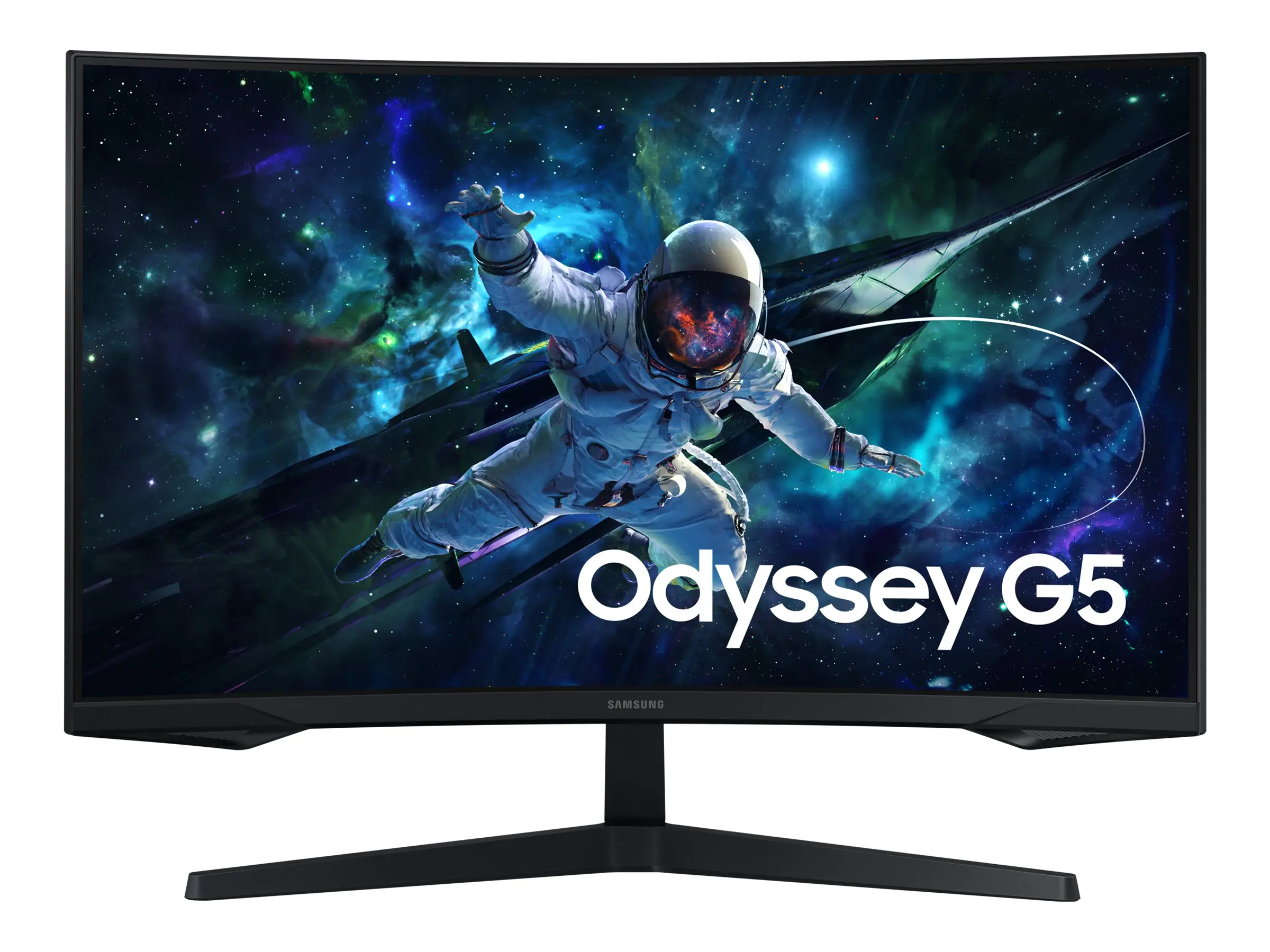 Samsung Odyssey G5 S32CG554EU - G55C Series - LED-Monitor - Gaming - gebogen - 81.3 cm (32") - 2560 x 1440 QHD @ 165 Hz - VA - 300 cd/m² - 2500:1 - HDR10 - 1 ms - HDMI, DisplayPort - Schwarz Samsung Odyssey G5 S32CG554EU - G55C Series - LED-Monitor - Gaming - gebogen - 81.3 cm (32") - 2560 x 1440 QHD @ 165 Hz - VA - 300 cd/m² - 2500:1 - HDR10 - 1 ms - HDMI, DisplayPort - Schwarz