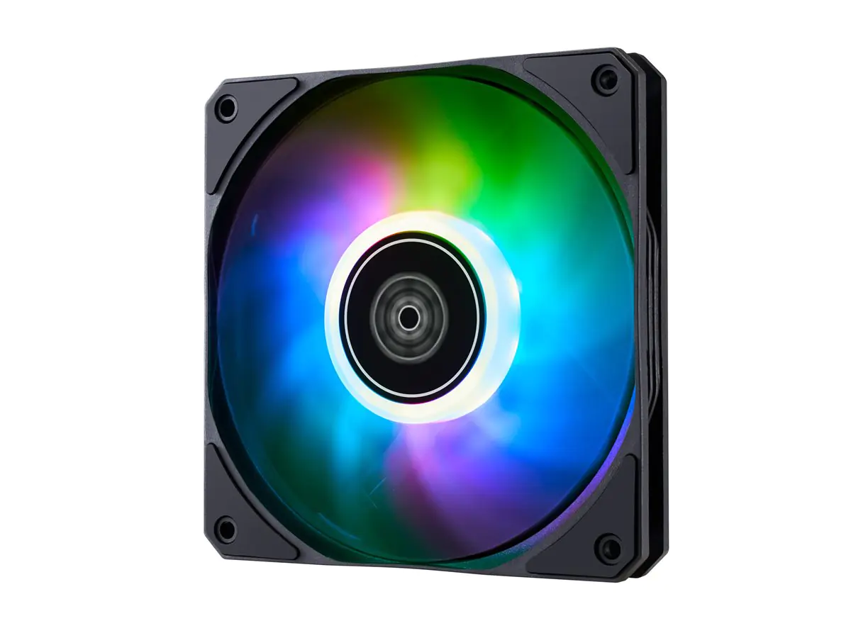 SilverStone Air Slimmer 120 ARGB - Gehäuselüfter SST-AS120B-ARGB