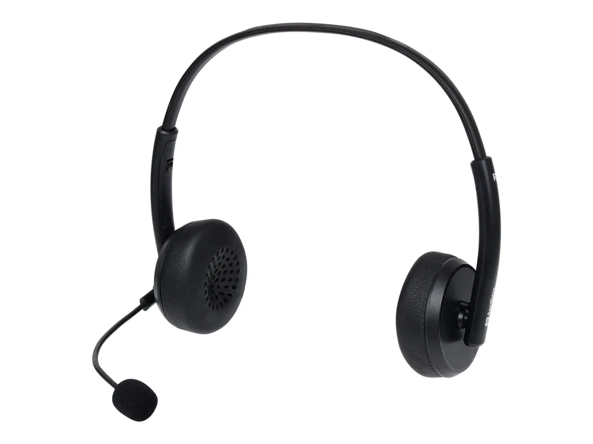 Sandberg Office Saver - Headset - On-Ear - kabelgebunden - USB Sandberg Office Saver - Headset - On-Ear - kabelgebunden - USB