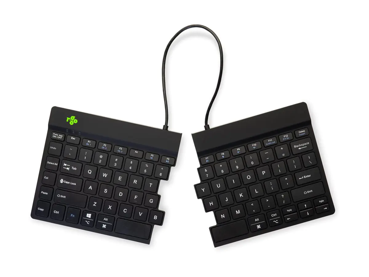 R-Go Ergonomische Tastatur Split break - Tastatur RGOSBUSWLBL