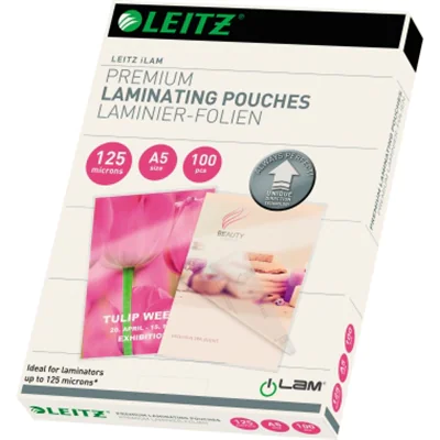 Leitz Laminierfolie UDT 74930000 DIN A5 125mic 100 St./Pack. Leitz Laminierfolie UDT 74930000 DIN A5 125mic 100 St./Pack.