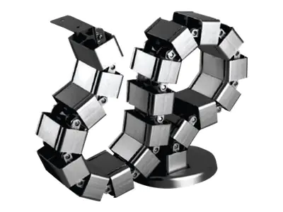 Techly - Flexible Kabelleitung - 1.3 m - Schwarz