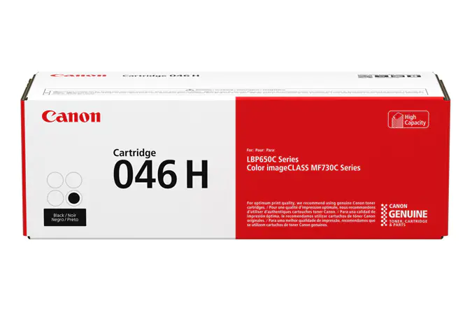 Canon 046 H - Mit hoher Kapazität - Schwarz - Original - Tonerpatrone - für ImageCLASS LBP654, MF731, MF733, MF735; i-SENSYS LBP653, LBP654, MF732, MF734, MF735 Canon 046 H - Mit hoher Kapazität - Schwarz - Original - Tonerpatrone - für ImageCLASS LBP654, MF731, MF733, MF735; i-SENSYS LBP653, LBP654, MF732, MF734, MF735