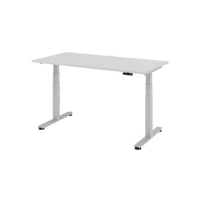 Hammerbacher Schreibtisch VXDSM16/5/S 160x80cm grau Hammerbacher Schreibtisch VXDSM16/5/S 160x80cm grau