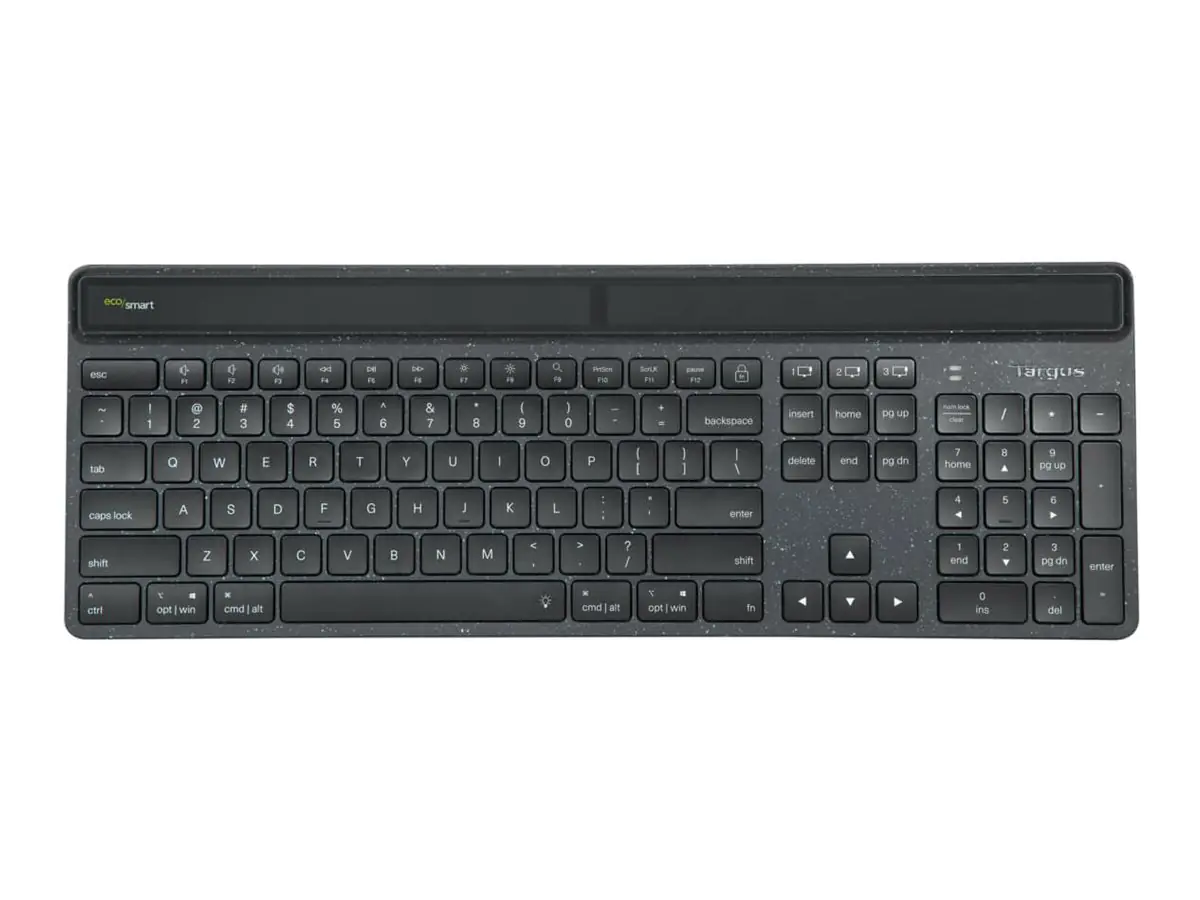 Targus EcoSmart - Tastatur - nachhaltige Energiegewinnung AKB868FR