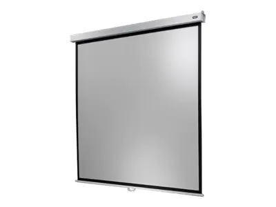 Celexon Manual Professional Plus Square format - Leinwand - Deckenmontage möglich, geeignet für Wandmontage - 283 cm (111") - 1:1 - mattweiß - weiß