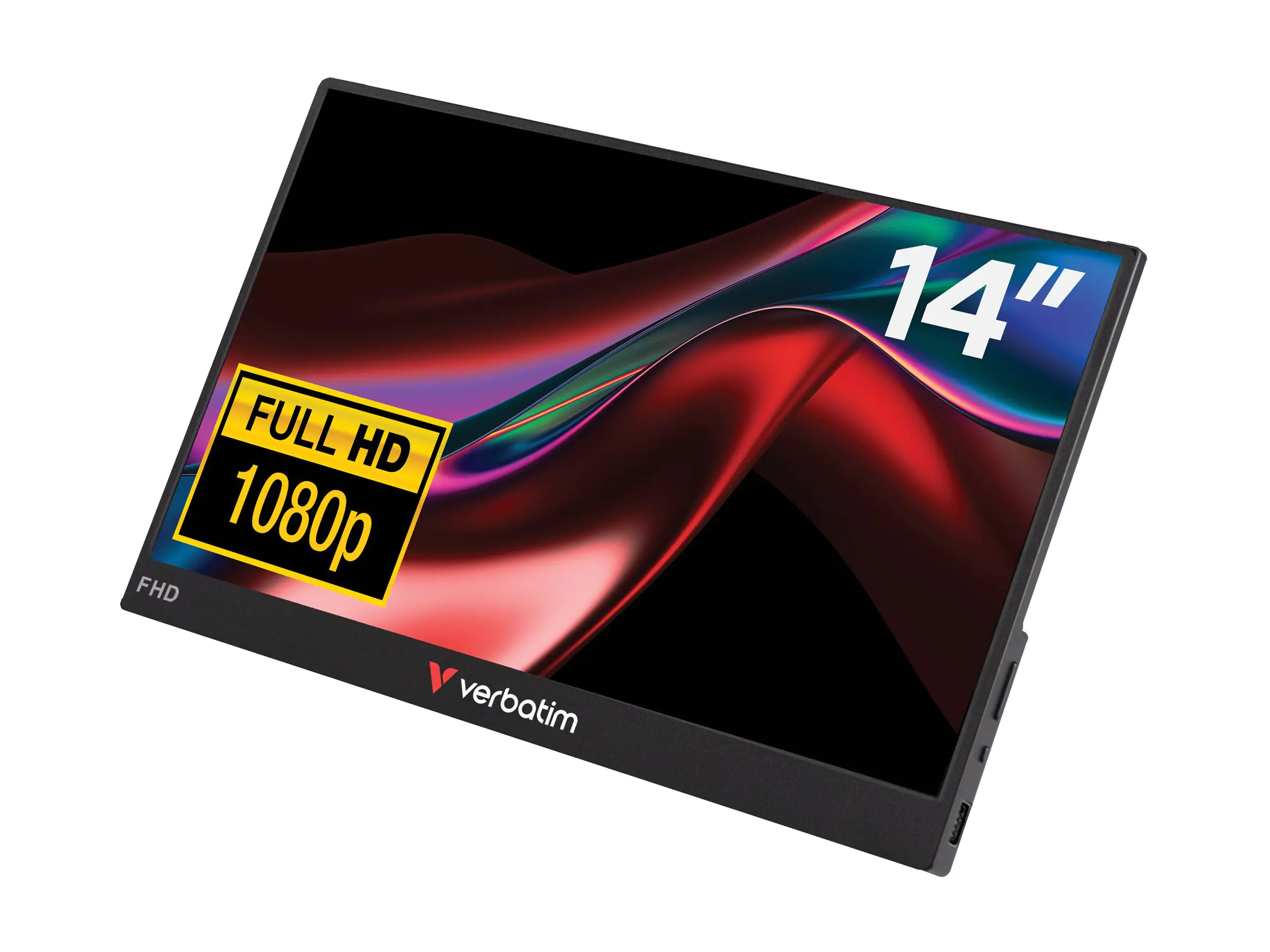 Verbatim PMT-14 - LED-Monitor - 35.6 cm (14") 49591