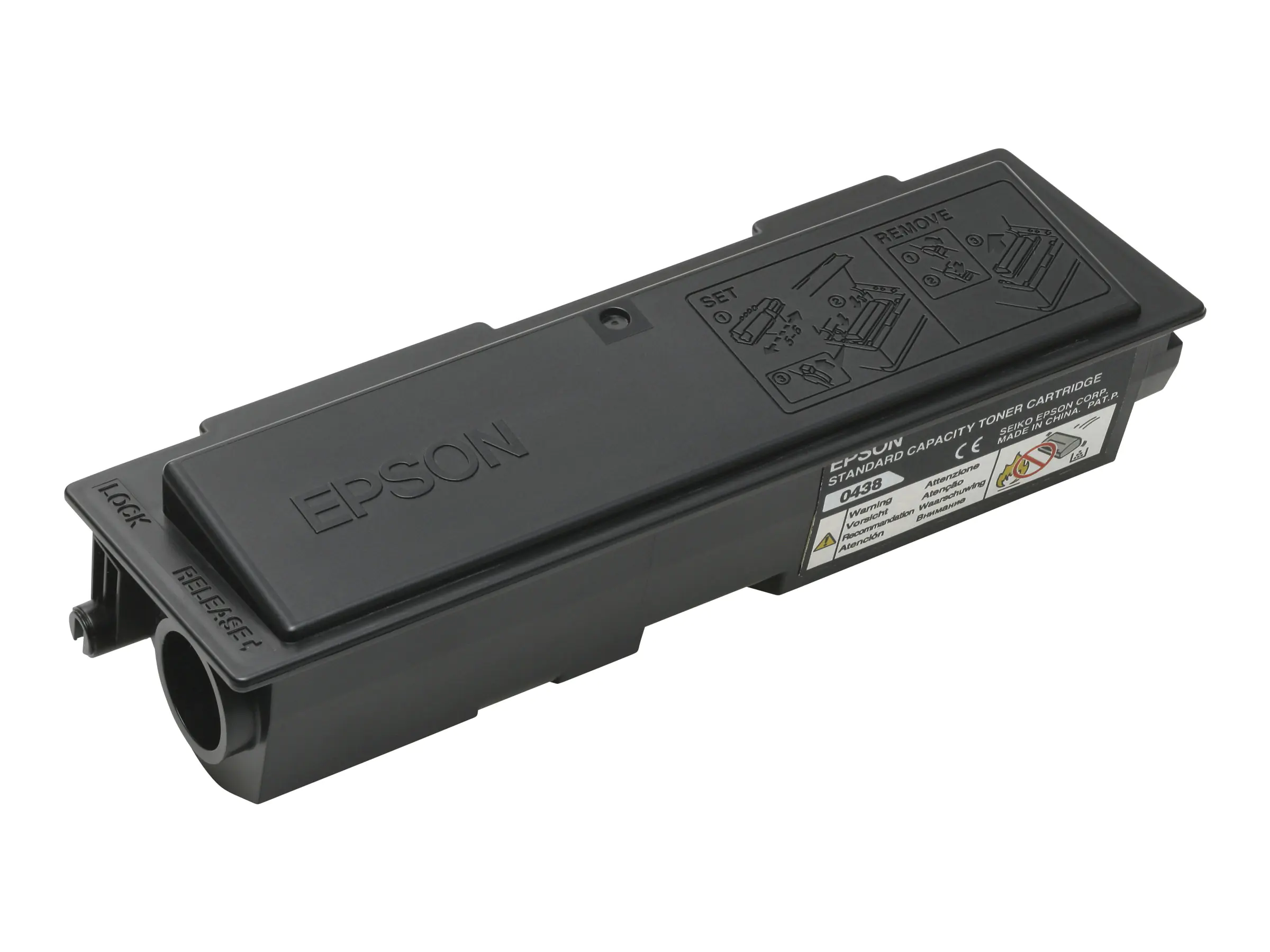 Epson Toner C13S050438 0438 Schwarz 3.500 Seiten 1 Stück