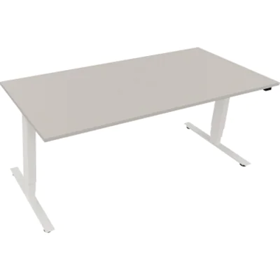 Sitz-/Stehtisch T-Kufe klappbar B1800xT800xH625-1285 ws/Lichtgrau Sitz-/Stehtisch T-Kufe klappbar B1800xT800xH625-1285 ws/Lichtgrau