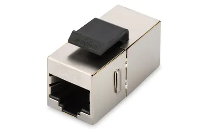 Digitus Professional - Netzwerkkoppler - RJ-45 (W) zu RJ-45 (W) - abgeschirmt - CAT 6