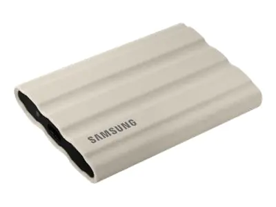 Samsung T7 Shield MU-PE2T0K - SSD - verschlüsselt - 2 TB - extern (tragbar) - USB 3.2 Gen 2 (USB-C Steckverbinder) - 256-Bit-AES - beige Samsung T7 Shield MU-PE2T0K - SSD - verschlüsselt - 2 TB - extern (tragbar) - USB 3.2 Gen 2 (USB-C Steckverbinder) - 256-Bit-AES - beige