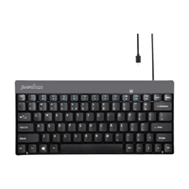 Perixx USB Tastatur Deutsch QWERTZ Schwarz USB-Anschluss - QWERTZ - Schwarz