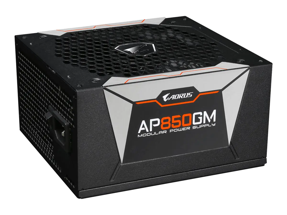 Gigabyte AP850GM, 850 W, 100 - 240 V, 50 - 60 Hz, 12 A, Aktiv, 120 W AORUS P850W