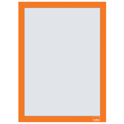 Nobo® Magnetrahmen DIN A4 Polypropylen orange 2 St./Pack. Nobo® Magnetrahmen DIN A4 Polypropylen orange 2 St./Pack.