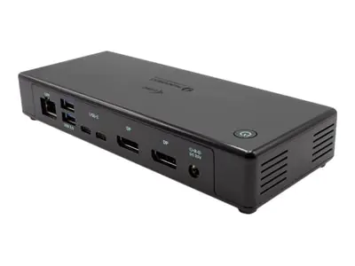 i-Tec Thunderbolt3/USB-C Dual DisplayPort 4K Docking Station + Power Delivery - Dockingstation - USB-C 3.1 / Thunderbolt 3 - 2 x DP - 1GbE - 85 Watt - Europa