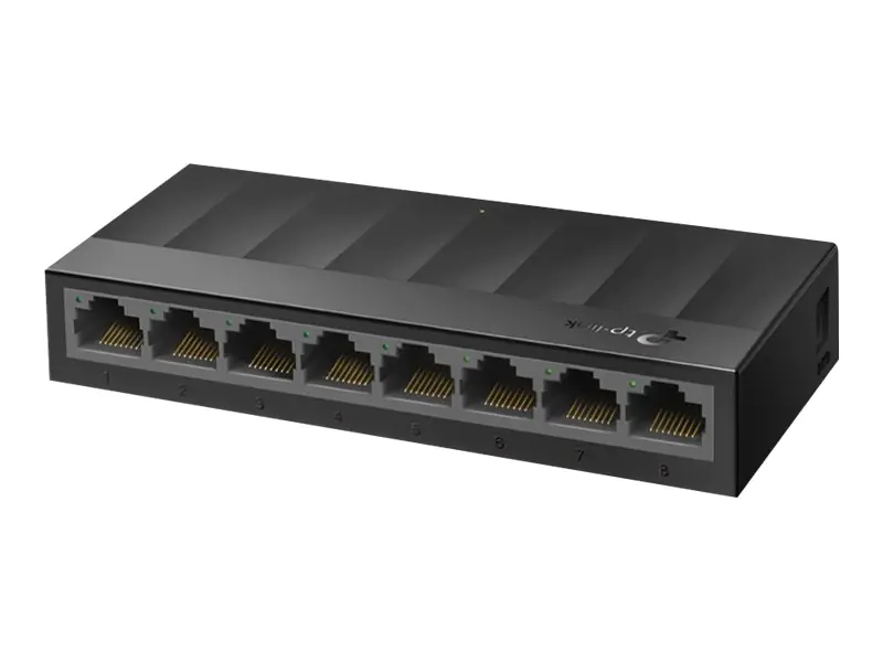 TP-LINK LiteWave LS1008G - Switch - unmanaged 8x 10/100/1000 - Desktop - wandmontierbar TP-LINK LiteWave LS1008G - Switch - unmanaged 8x 10/100/1000 - Desktop - wandmontierbar