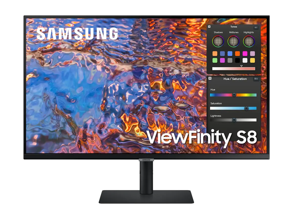 Samsung ViewFinity S8 S32B800PXP - S80PB Series - LED-Monitor - 80 cm (32") LS32B800PXPXEN