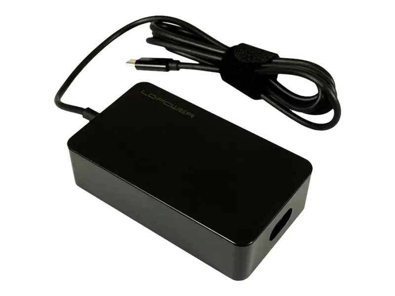 LC Power LC-NB-PRO-65-C - Netzteil - Wechselstrom 110-240 V - 65 Watt - Schwarz
